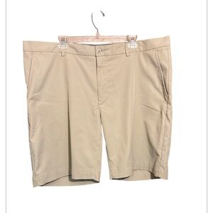 Cremieux Tan Flat Front Shorts Lightweight Casual